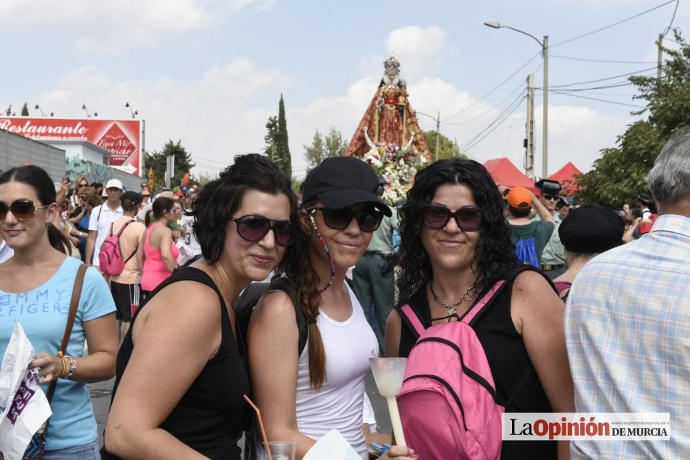 Romería de la Virgen de la Fuensanta: Paso por Alg