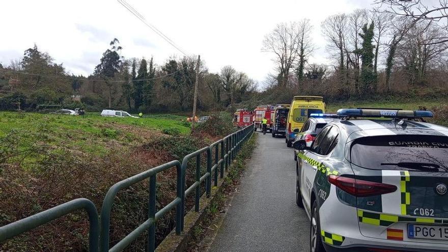 Atropellan a un joven de 20 años que circulaba con patinete por Bergondo