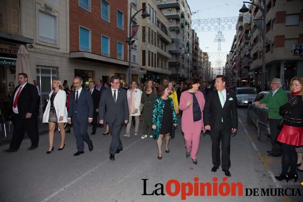 Pregón de fiestas en Caravaca