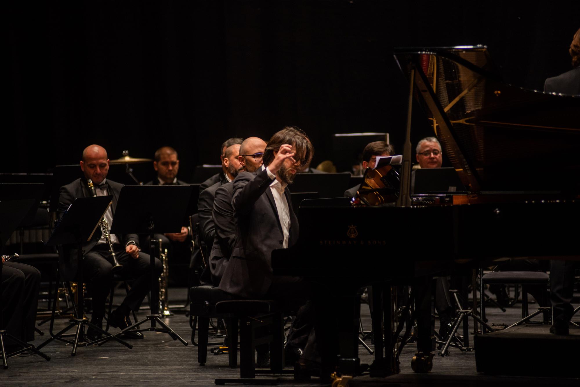 Concierto de la Banda Municipal en el Teatro Colón de A Coruña