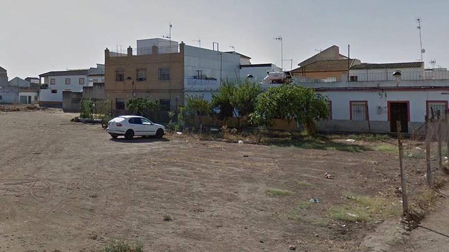 Una zona del barrio de El Higuerón, en Córdoba, donde se ahogó el niño.