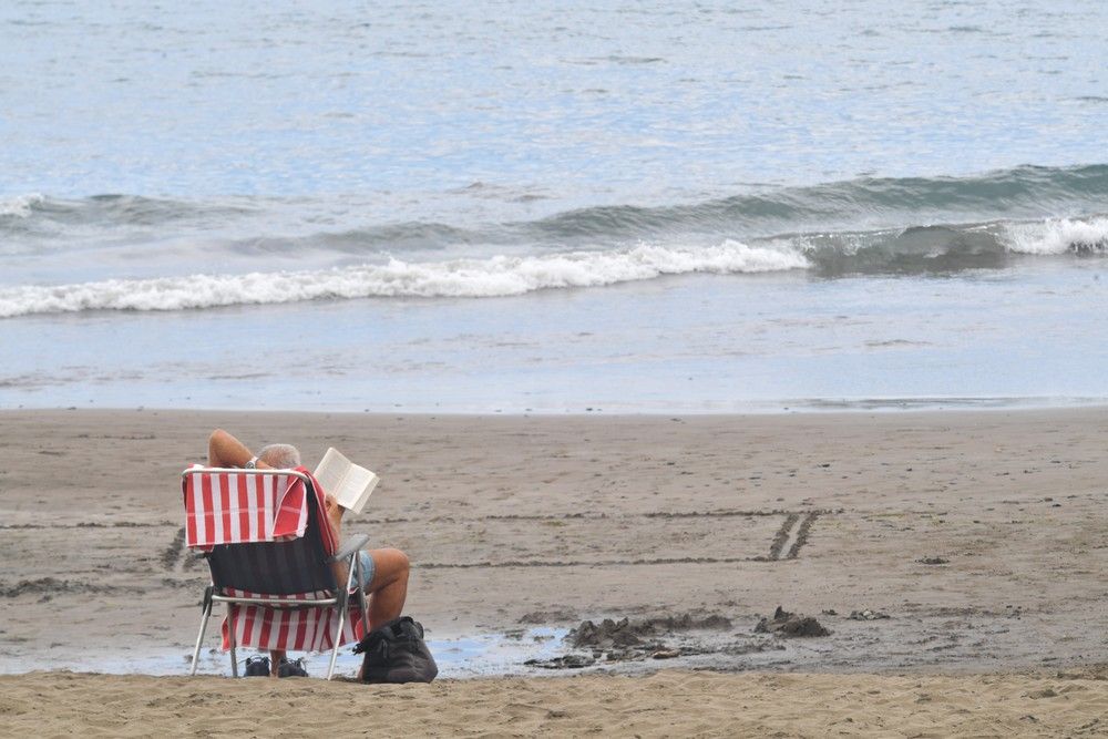 Playa de San Agustín, en San Bartolomé de Tirajana