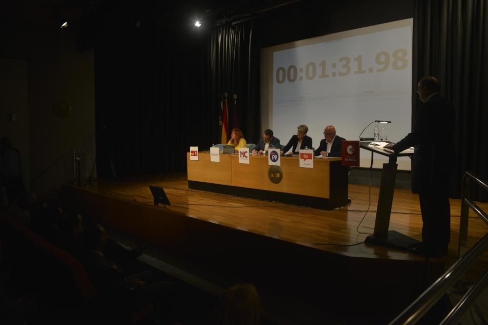 Debate de los candidatos a la alcaldía