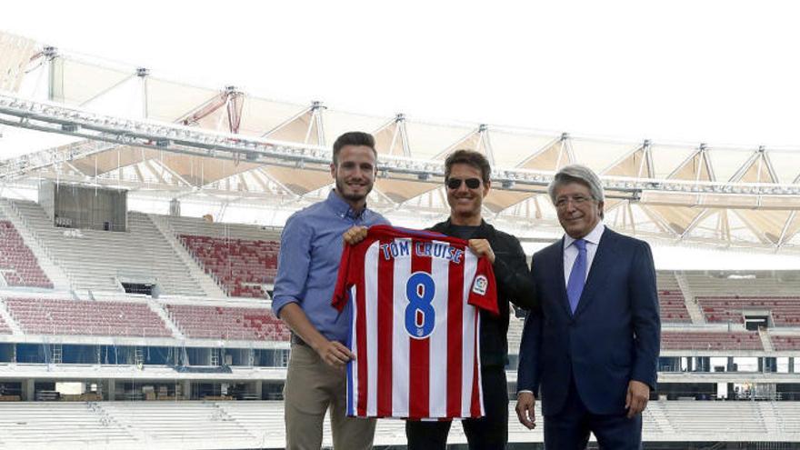 Tom Cruise desata la locura en Madrid