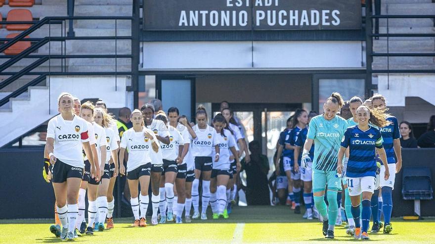 El Valencia Femenino-Real Betis Féminas, suspendido