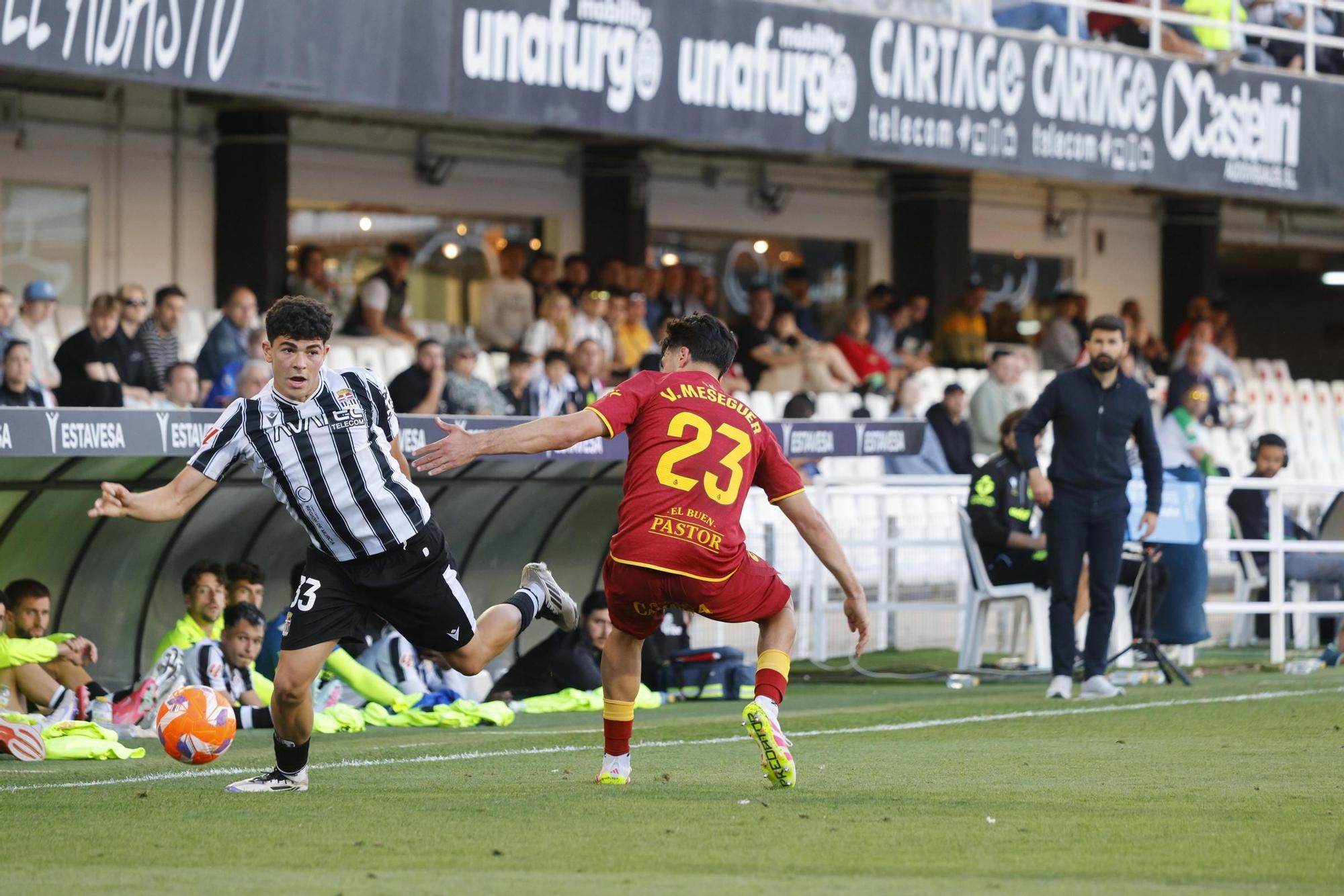 La victoria del FC Cartagena ante el Racing, en imágenes