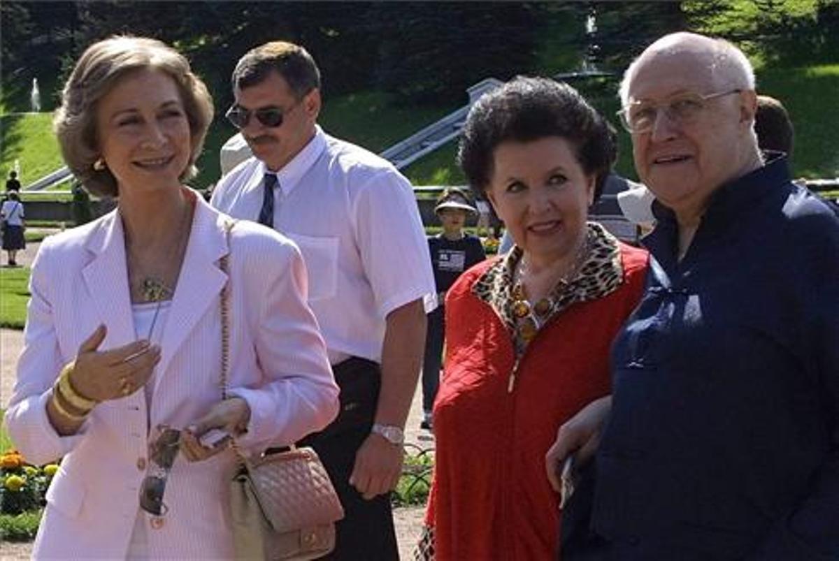 Mor la soprano russa Galina Vixnevskaia als 86 anys.