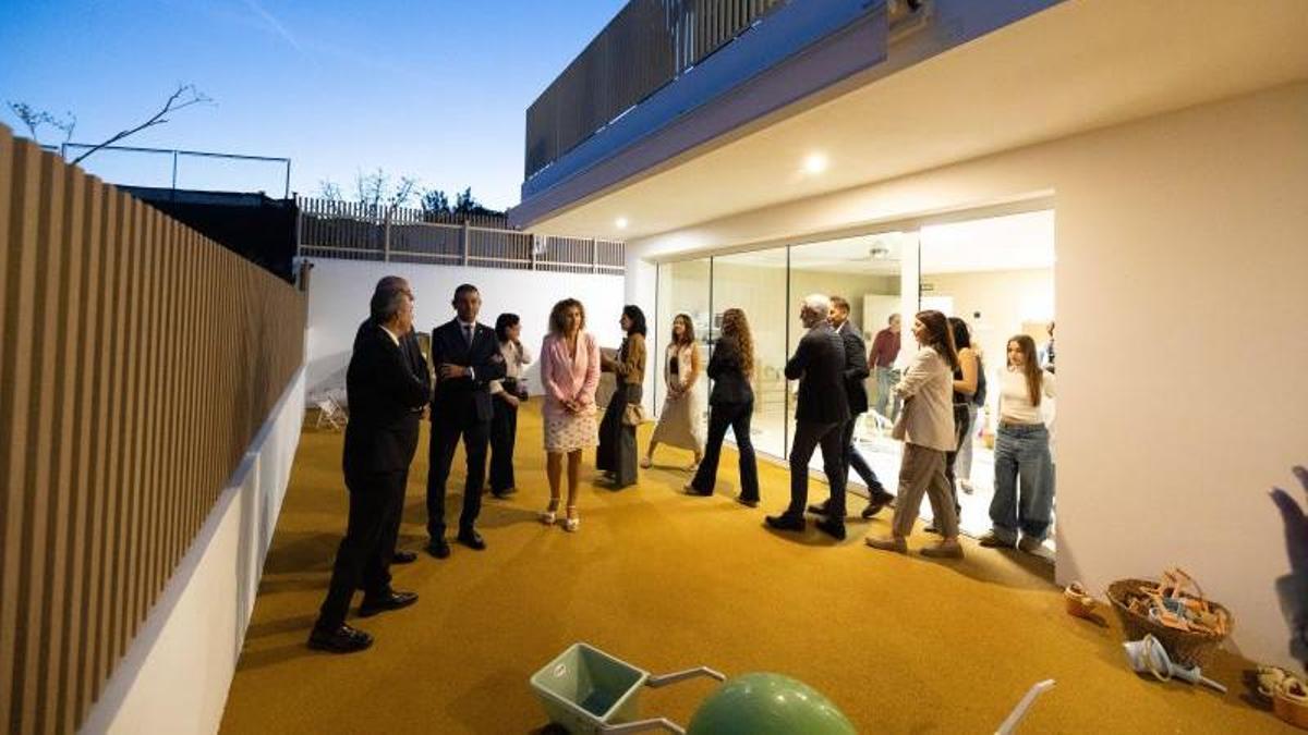Inauguración de la 'escoleta' de Sant Rafel, bajo gestión del Govern.