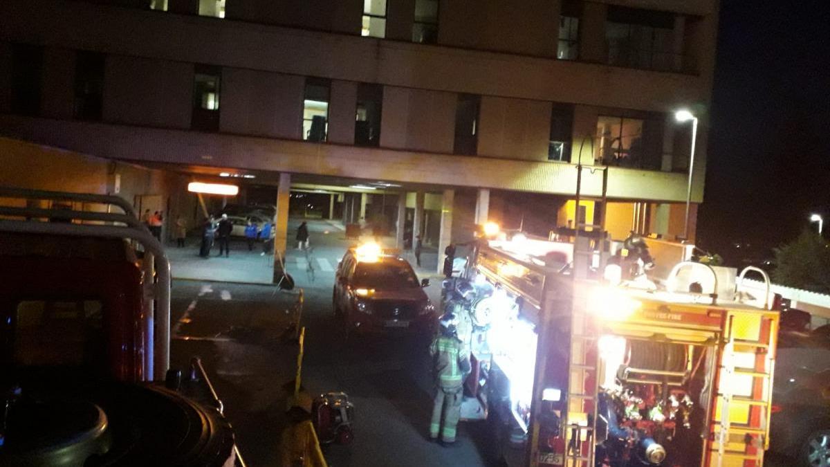 Incendio en las cocinas del hospital de Calatayud