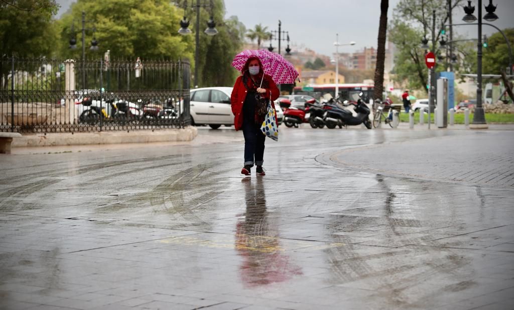 El tiempo en València: Lluvia par empezar el fin de semana