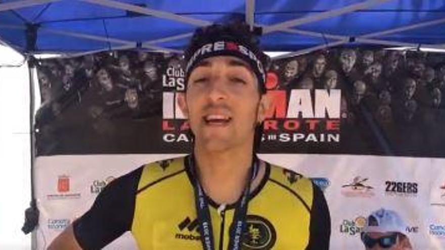 Pedro José Andújar, sexto en el Ironman de Lanzarote