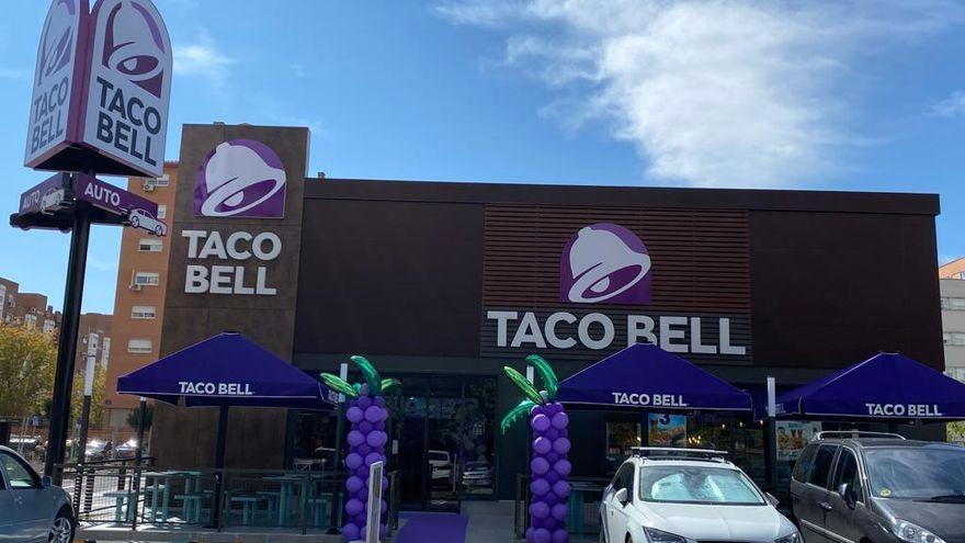 El Taco Bell que se instalará en el edificio que sustituirá al Boutipan de El Brillante tendrá un aspecto similar al de la imagen.