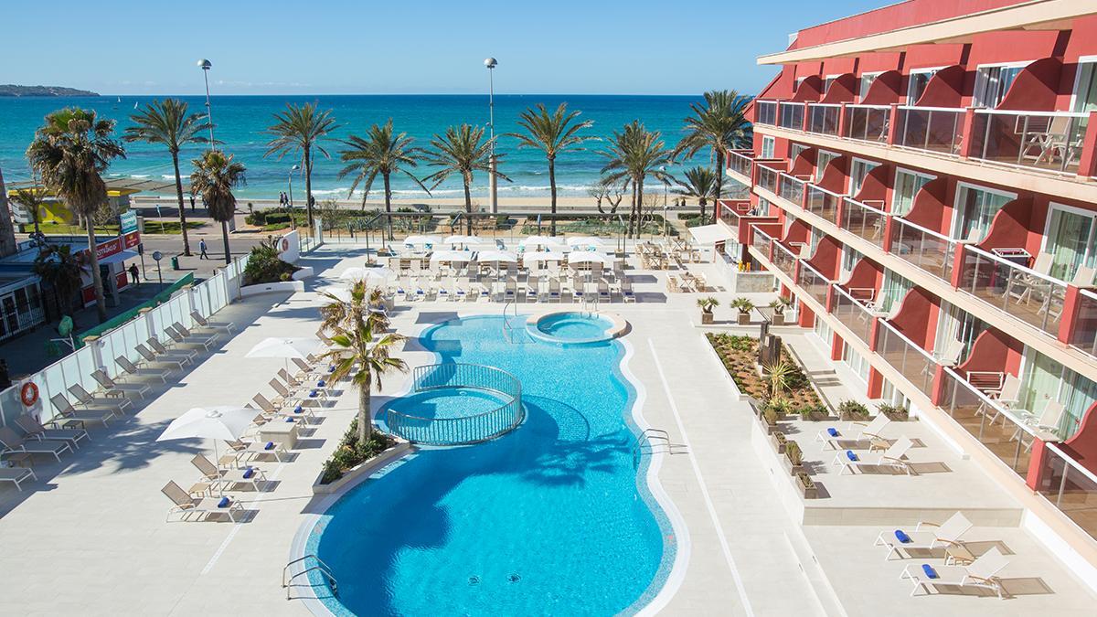 Das Hotel Neptuno an der Playa de Palma gehört jetzt zur Kette Universal Beach Hotels.
