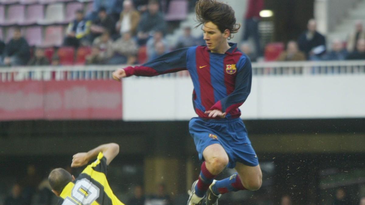 Messi saltó categorías a una velocidad incomparable