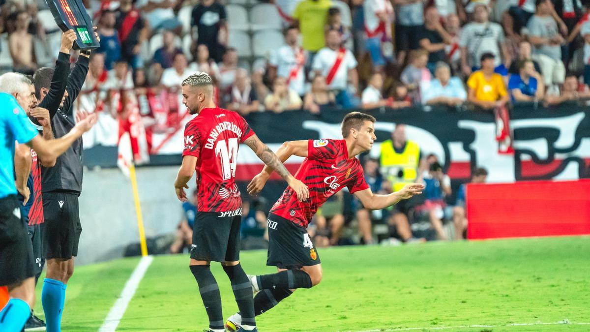 Galarreta sustituyó a Dani Rodríguez en el minuto 85 del partido ante el Rayo Vallecano.