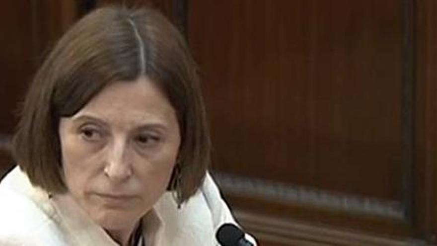 Forcadell podrá salir de la cárcel 27 horas a la semana