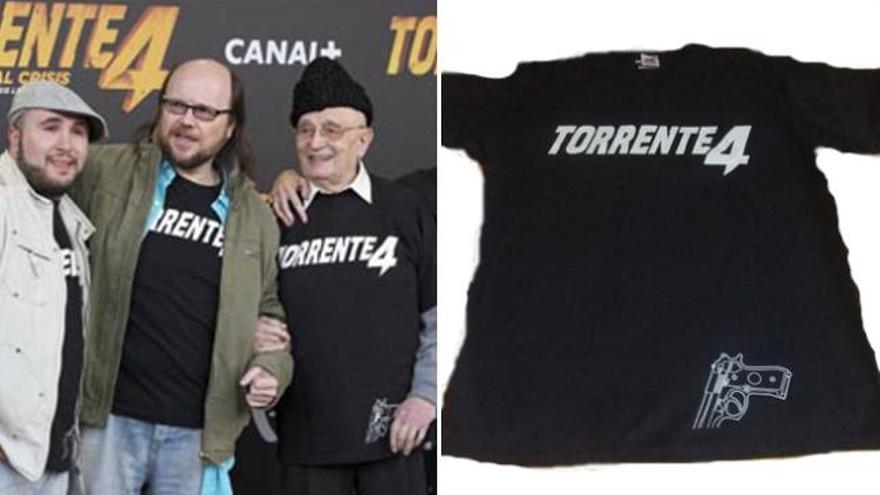 La camiseta de Torrente 4, en los juzgados
