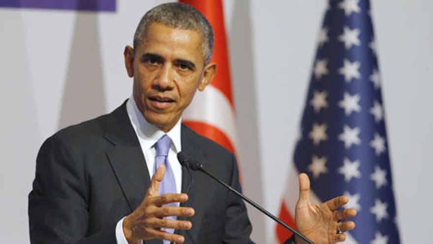 Obama durante su discurso en la cumbre del G20.