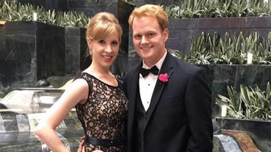 Chris Hurst, junto a Alison Parker.