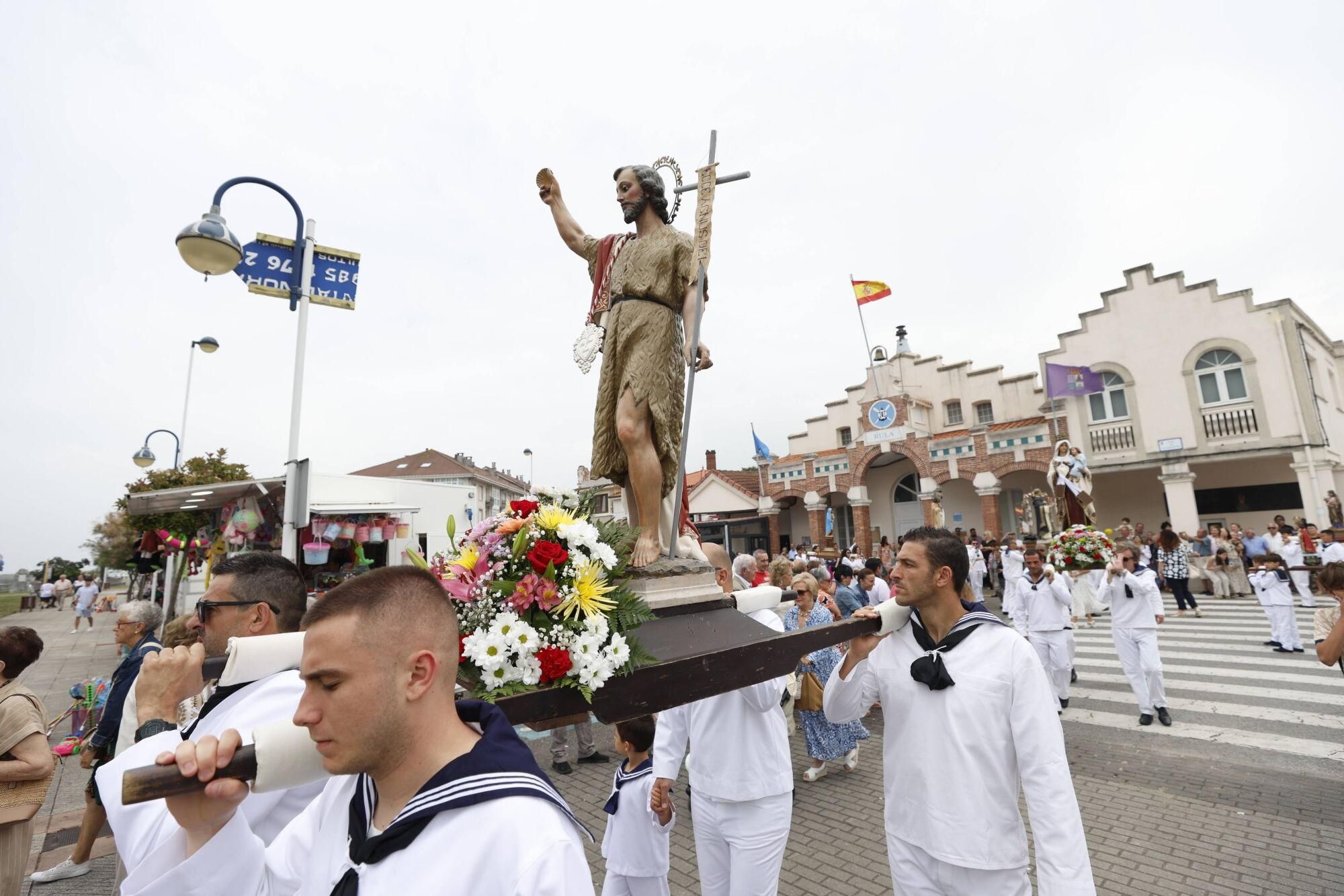 Así fue la procesión marinera de San Juan de la Arena