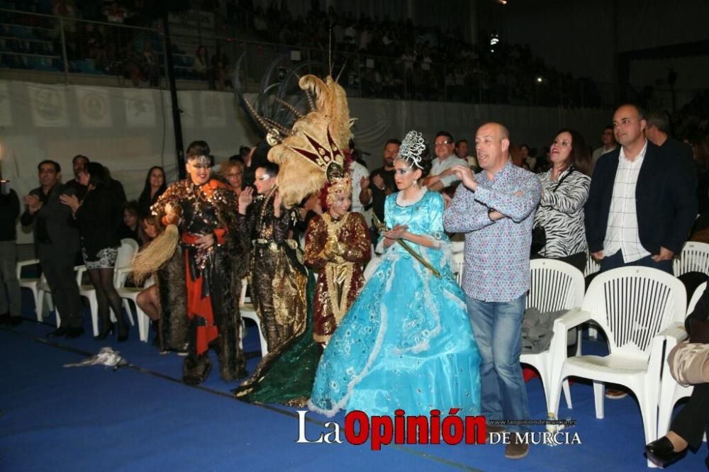 Gala de cambio de poderes en el Carnaval de Águilas 2019