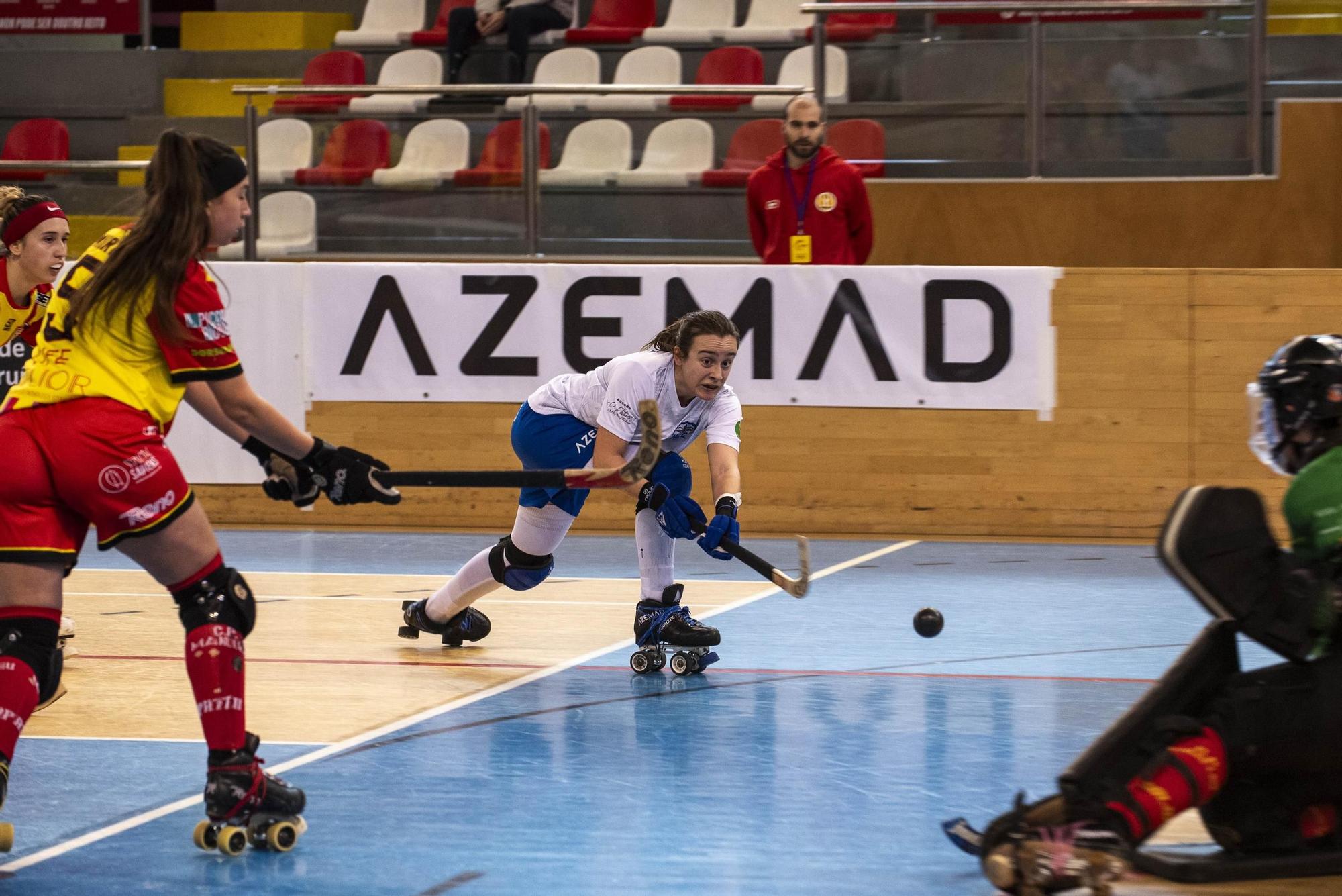 El HC Coruña pierde contra el Manlleu (1-2) y aplaza el pase a cuartos