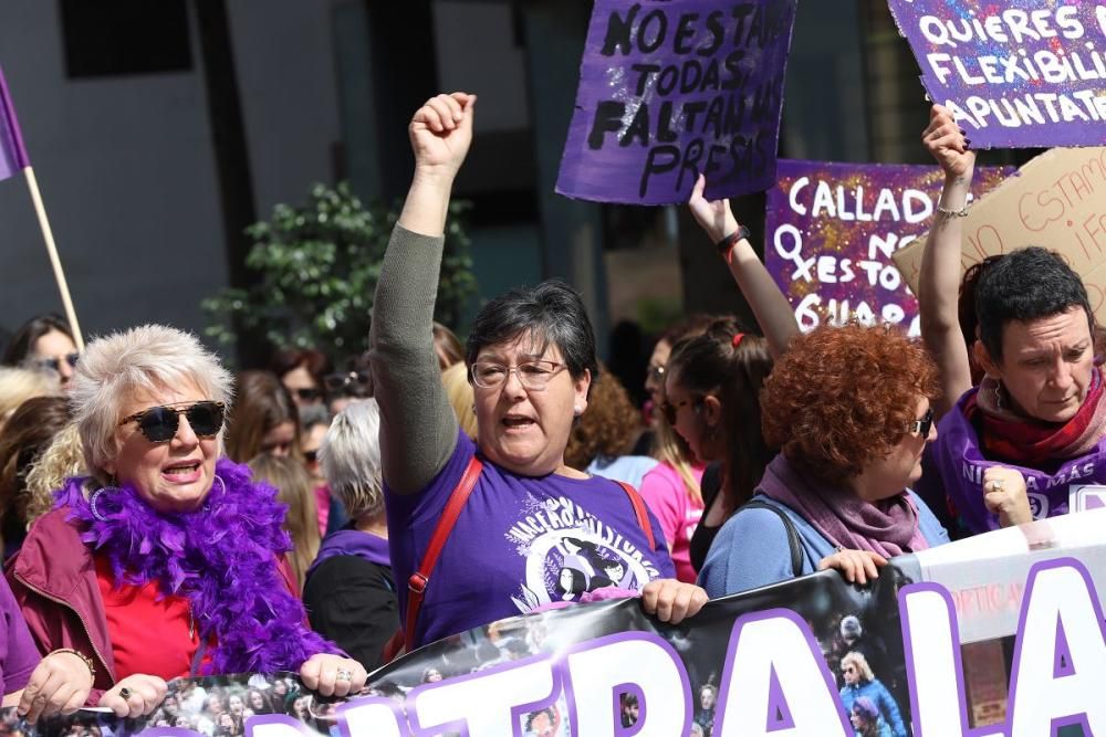 8M en Murcia: Manifestación de la mañana