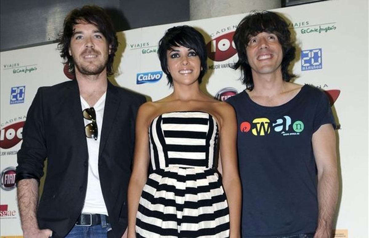 David Feito, Raquel del Rosario i Juan Luis Suárez, integrants d’El Sueño de Morfeo. David Feito, Raquel del Rosario i Juan Luis Suárez, integrants d’El Sueño de Morfeo.