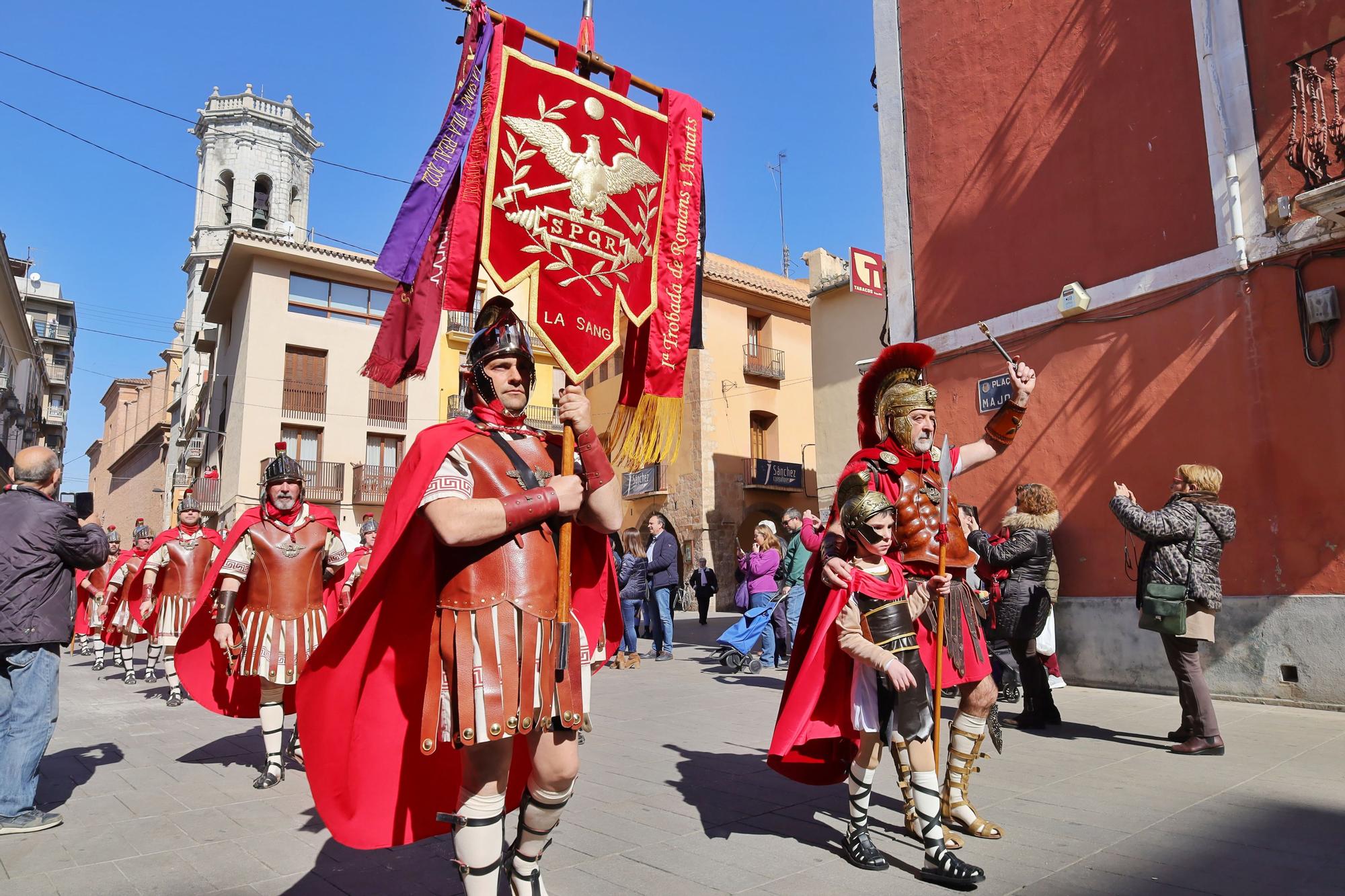 Rememora el IV Encuentro de guardias romanas y armados de Vila-real en imágenes