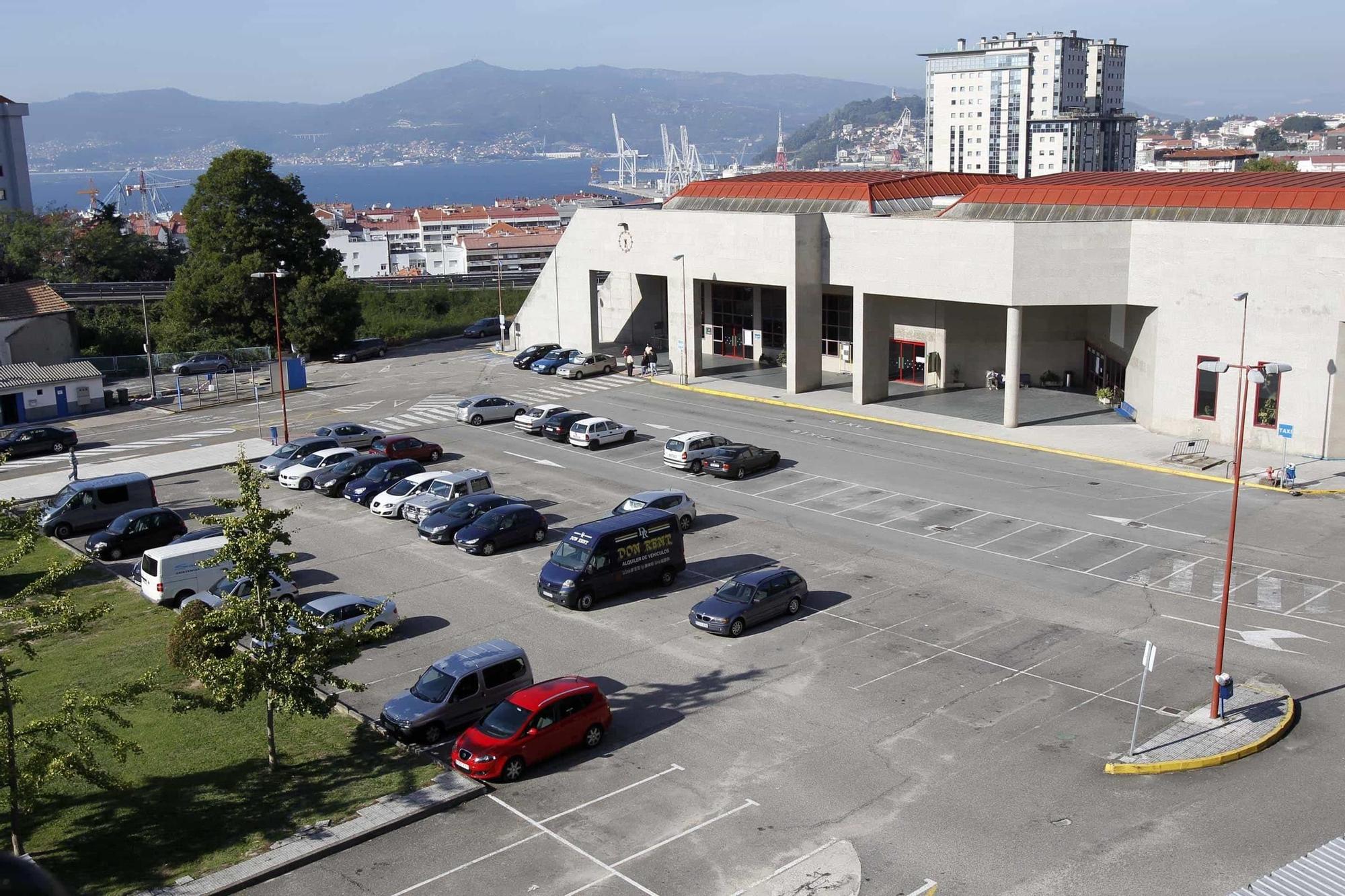 Viaje en tren a la estación de Vigo