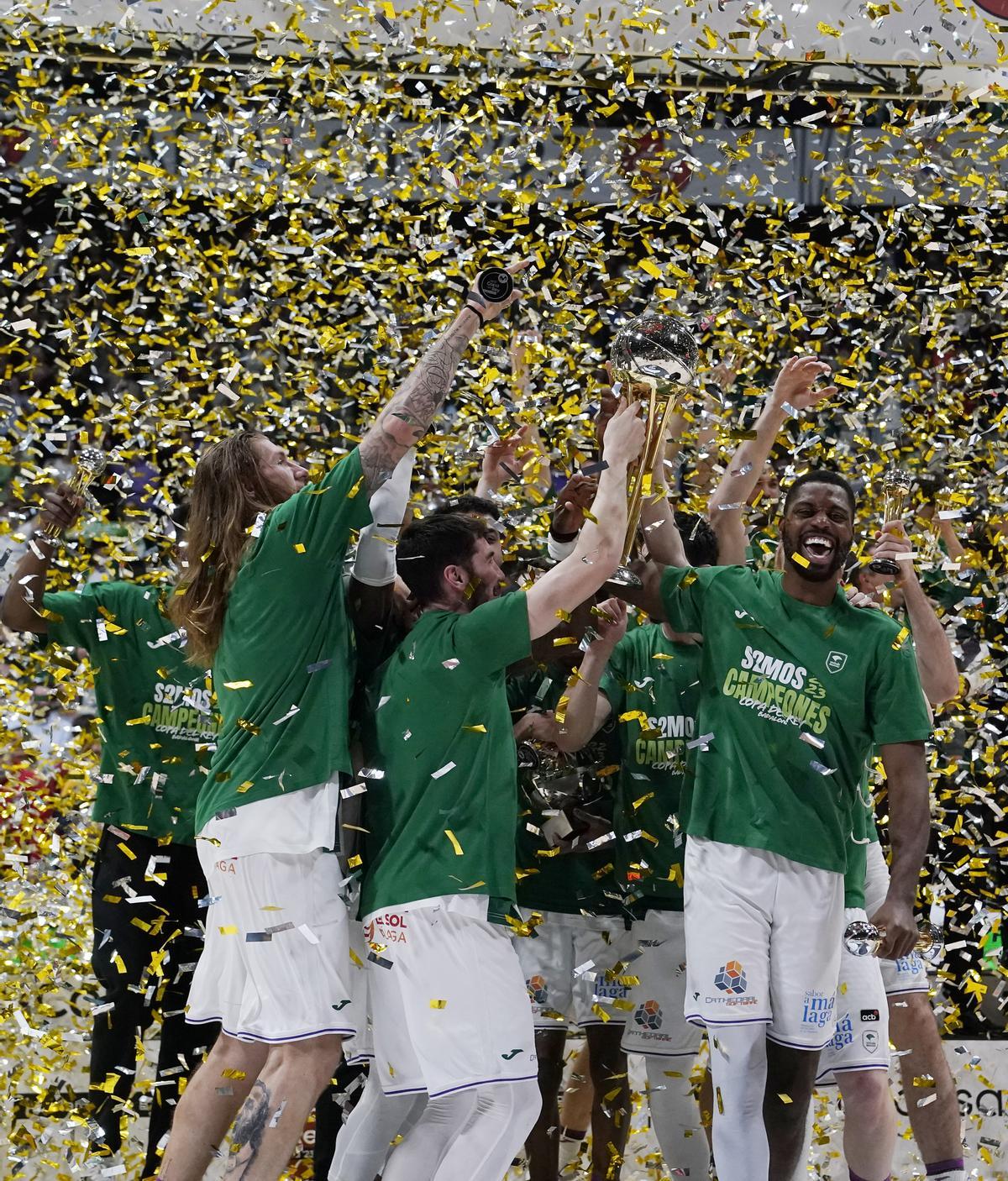 El Unicaja fue campeón de Copa en Badalona.