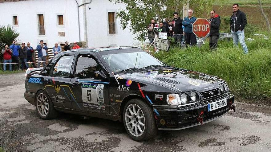 El Ford Sierra Cosworth de Cele Foncueva.