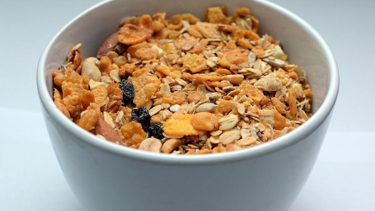 Muesli o mezcla con frutos secos