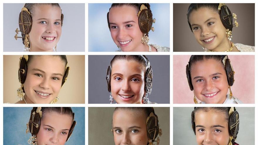 Todas las fotos de las candidatas a Fallera Mayor Infantil de València 2027 (solo faltan 9)
