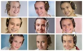 Todas las fotos de las candidatas a Fallera Mayor Infantil de València 2027 (solo faltan 18)