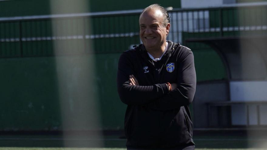 Antonio González, entrenador del Tenerife El Rosario.