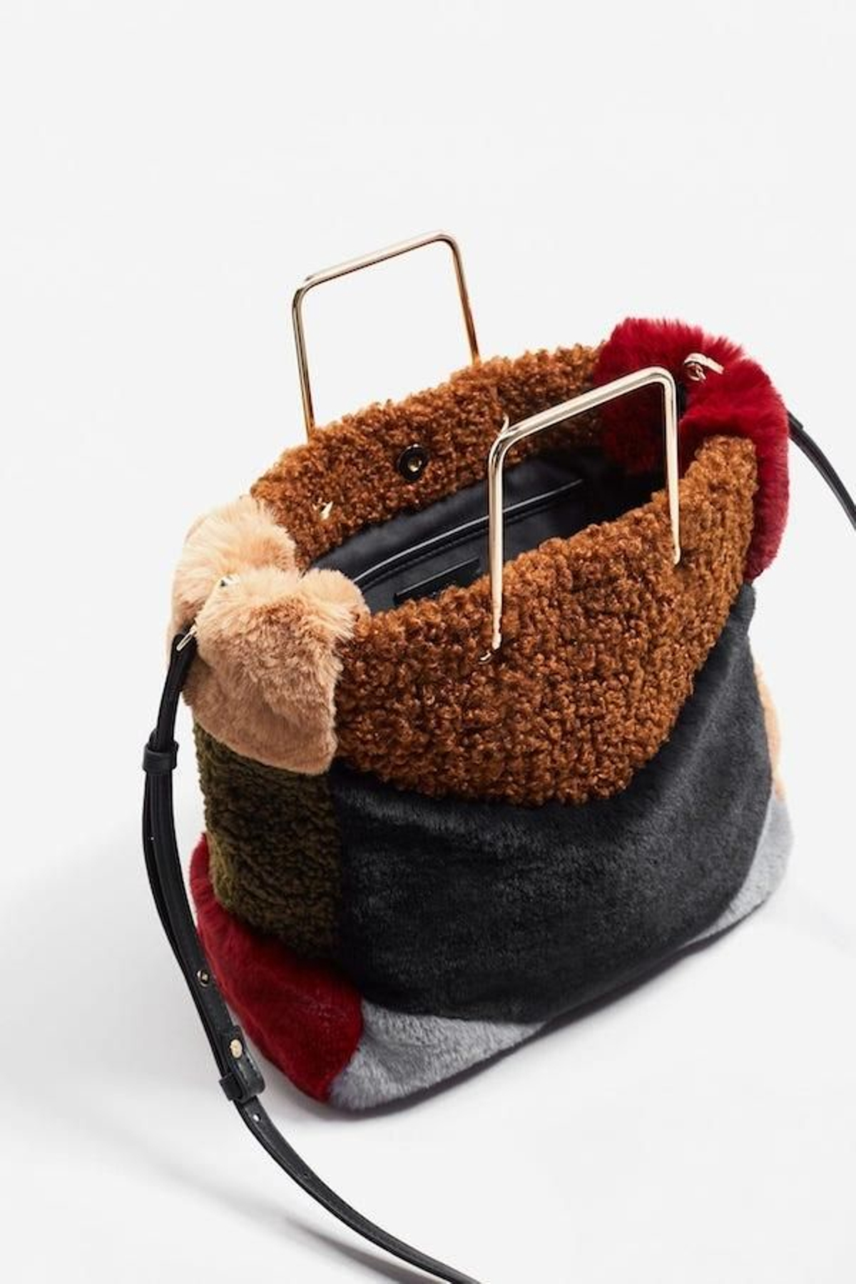 Bolsos XXL: el peluche 'patchwork'