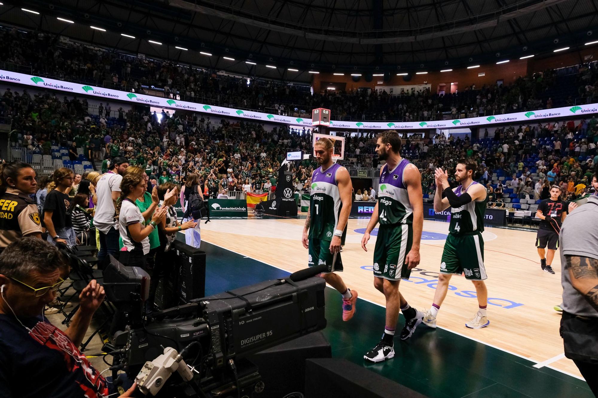 El Unicaja - Real Madrid de la Liga Endesa, en imágenes