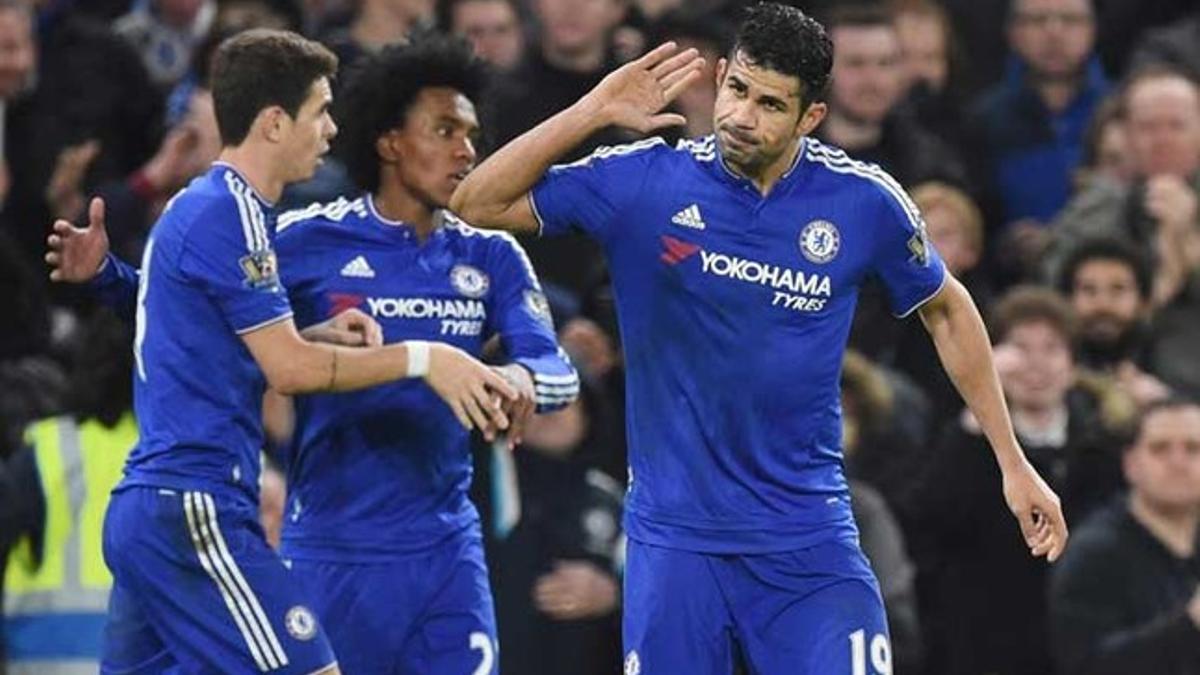 Diego Costa marcó por partida doble