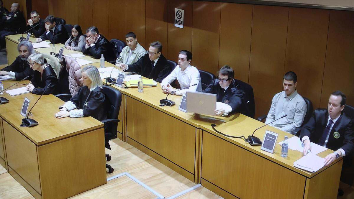 Último día de juicio del caso Samuel Luiz en la Audiencia Provincial.