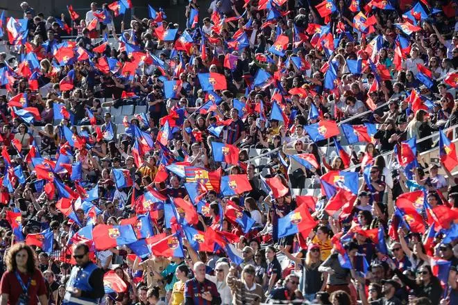 Las mejores imágenes del clásico Barcelona - Real Madrid femenino