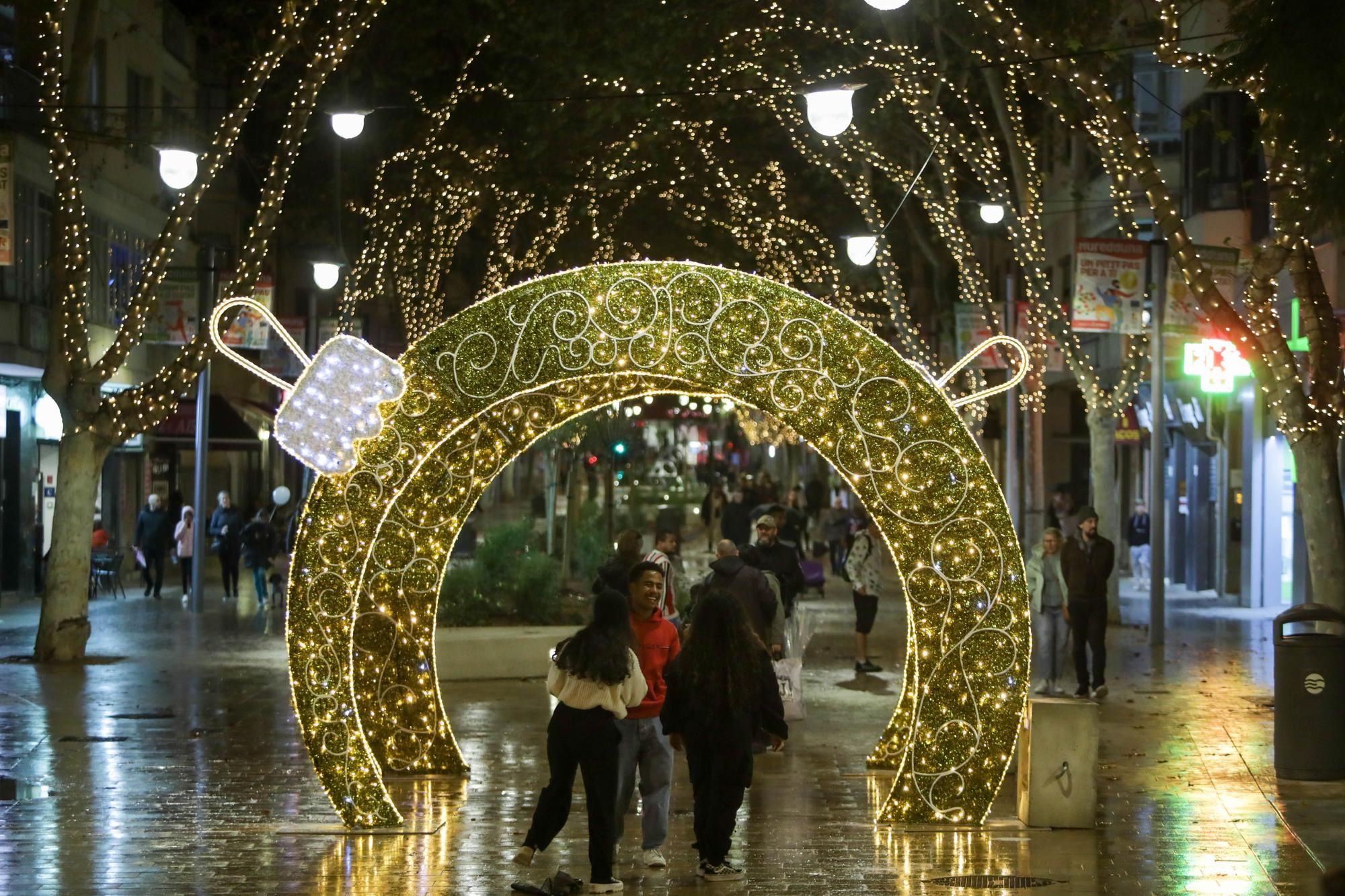 In hellem Glanz - die Weihnachtsbeleuchtung in Palma de Mallorca 2023