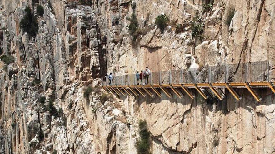 Infografía del proyecto del Caminito del Rey.