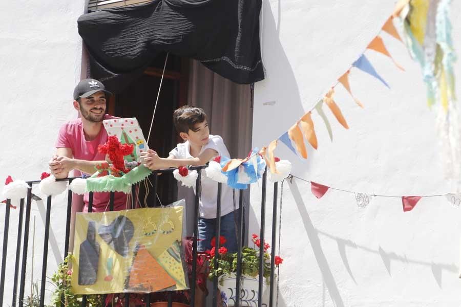 A pesar del coronavirus, romería de Linares en el Rescatado