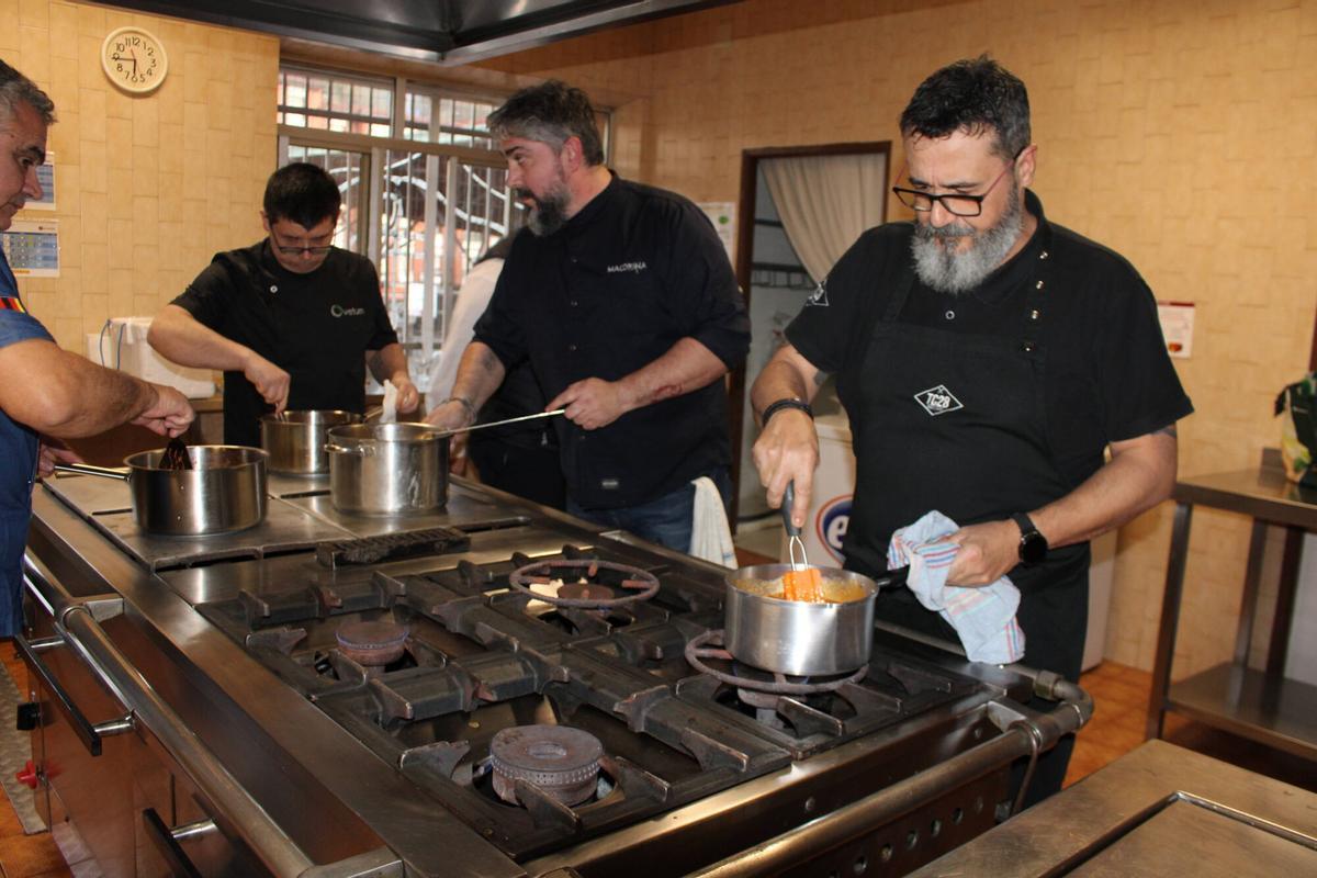 El chef Mario Argüelles, durante la última edición del concurso.