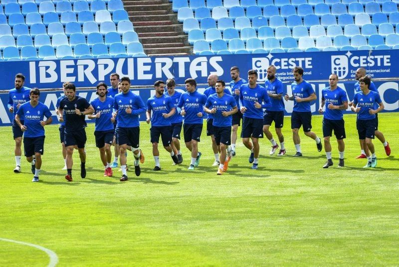 Entrenamiento del Real Zaragoza