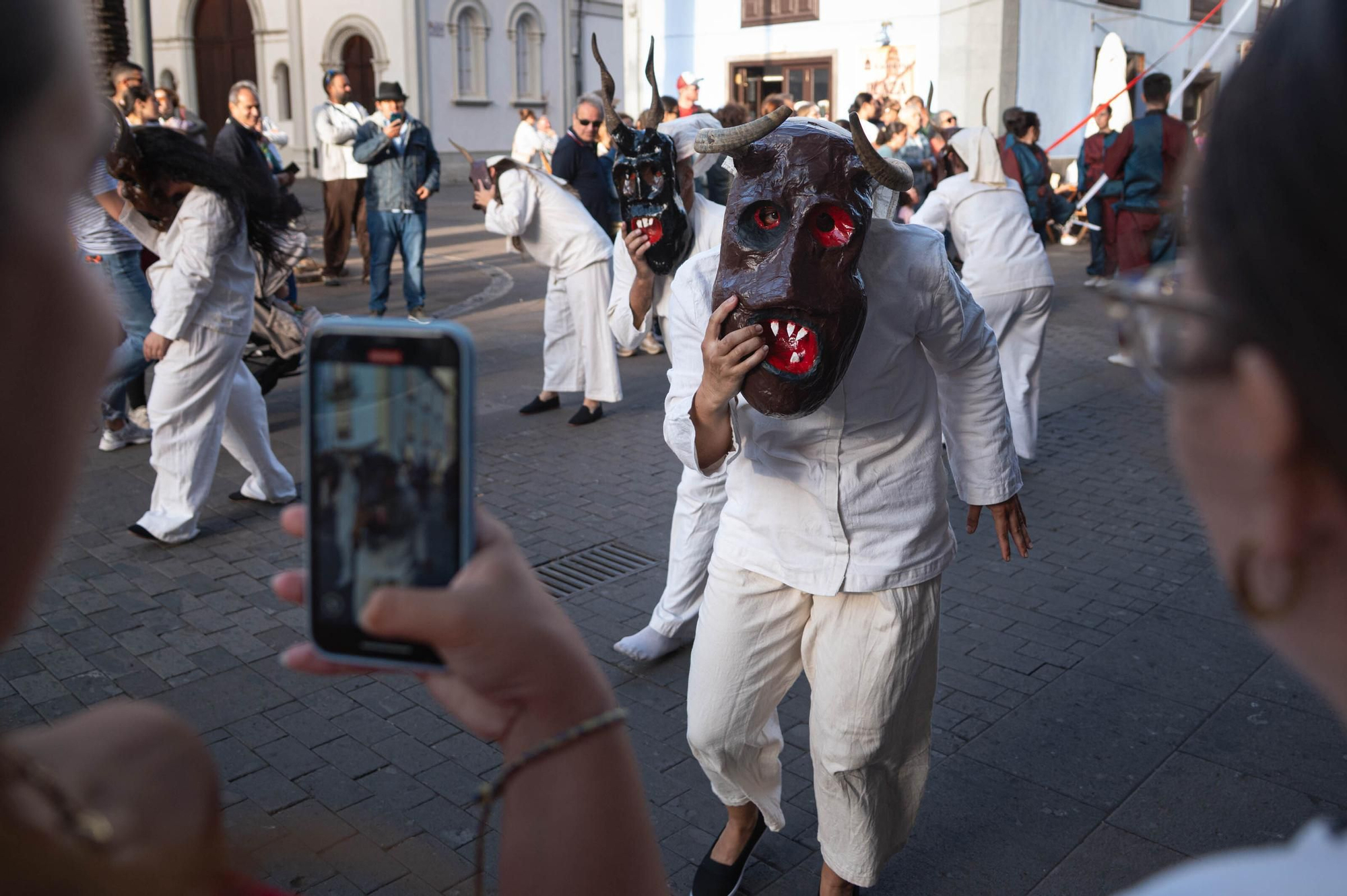 Desfile ‘Diablos y Tarasca’, en La Laguna