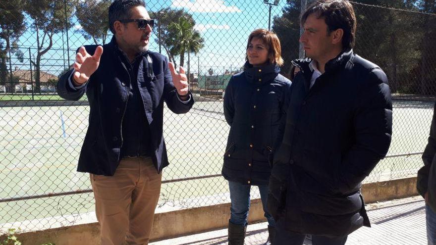 El alcalde de Lloret explica las obras al vicepresidente