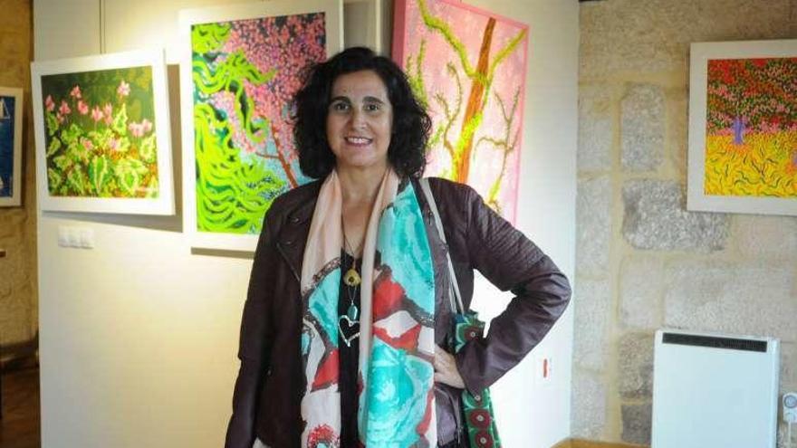 La explosión de color de Marta Cabaleiro se expone en el Pazo de Lis - Faro  de Vigo