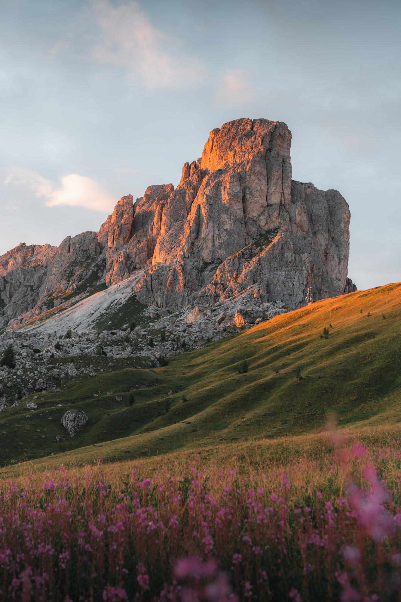 Passo Giau en los Dolomitas